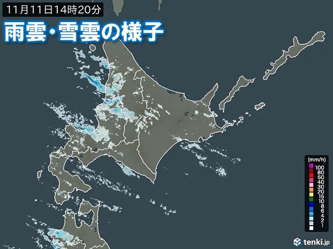 冬の便り　釧路で「初雪」観測