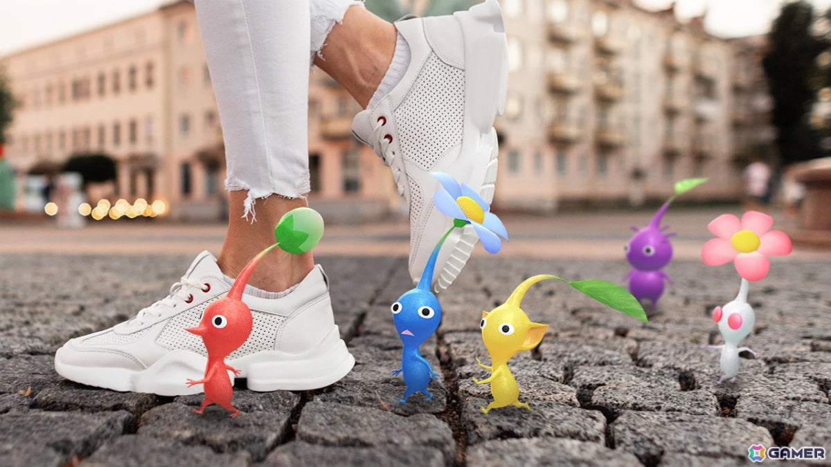 Nintendo FUKUOKAに「ピクミンブルーム」スペシャルスポットが出現!赤の「フォトバッジ」デコピクミンになる金の苗がもらえるの画像