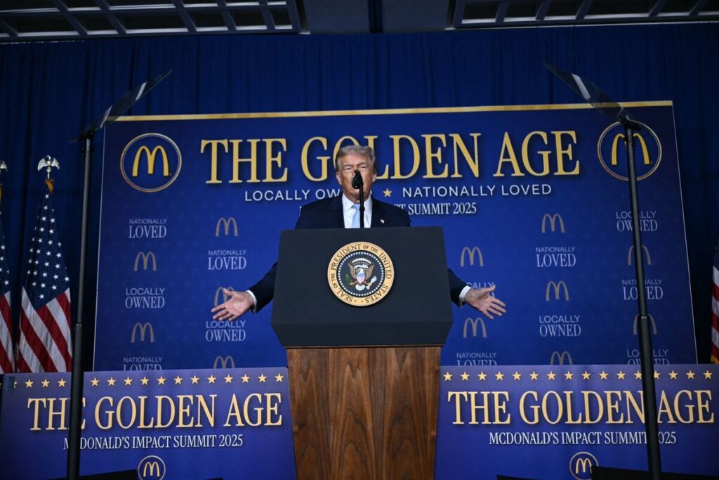 トランプ氏､マクドナルドに謝意-バリューセット復活で物価抑制に貢献 - Bloomberg