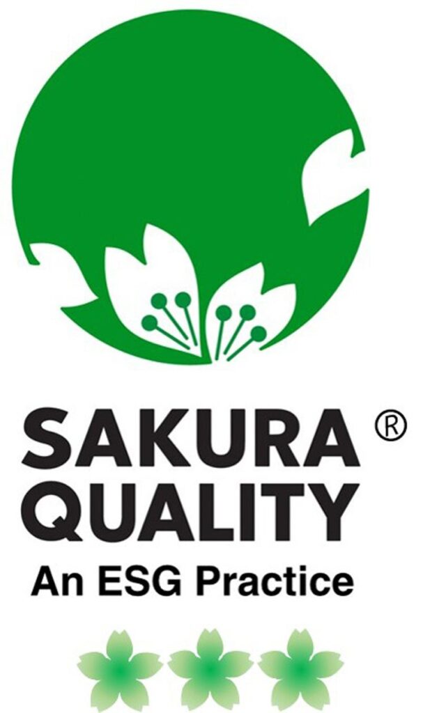 富士マリオットホテル山中湖 宿泊施設向け品質認証「Sakura Quality An ESG Practice」 にて3御衣黄桜を山梨県で初取得