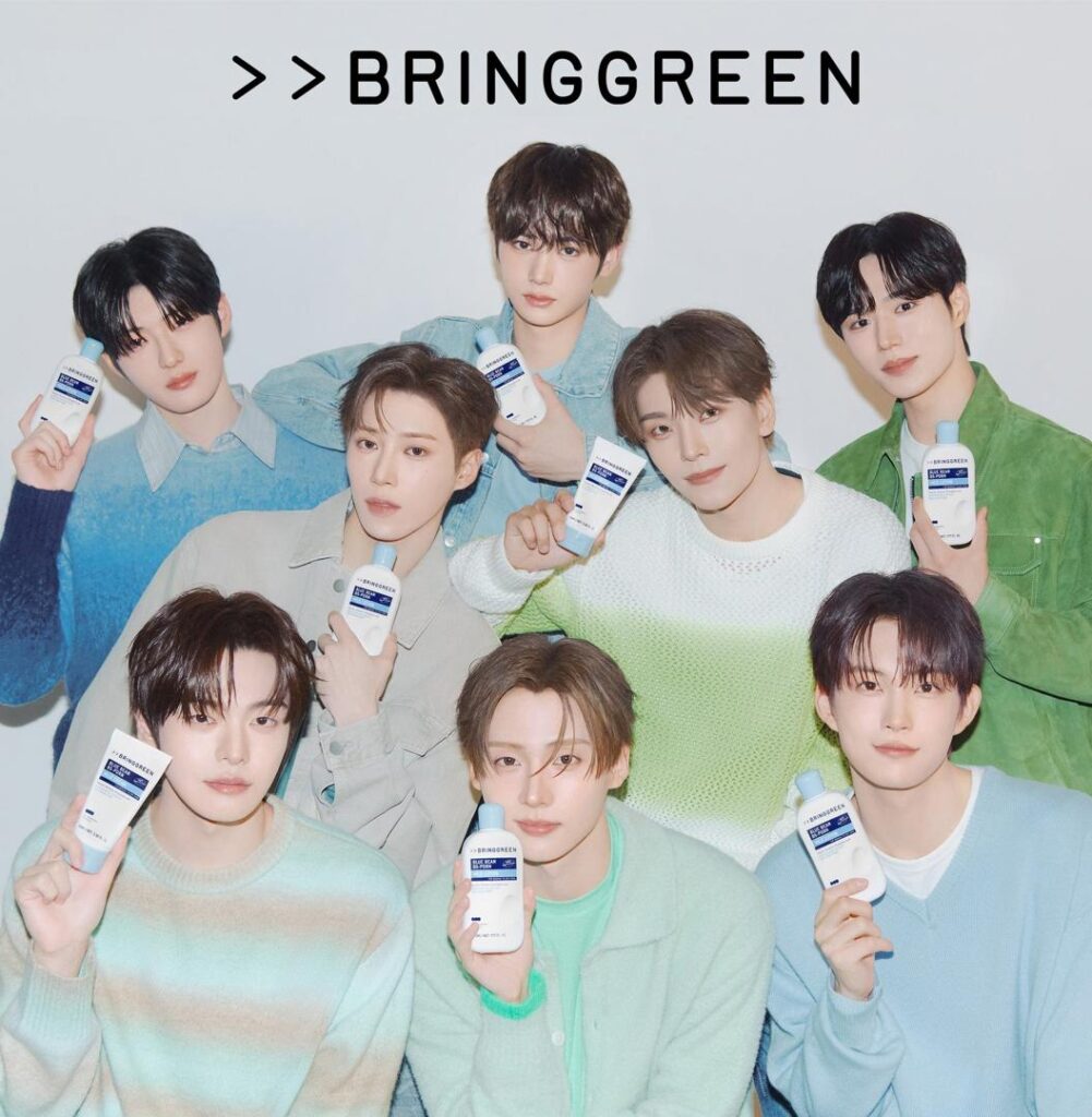ALPHA DRIVE ONE、韓国スキンケア「BRINGGREEN」ブランドアンバサダーに就任！爽やかなビジュアルが公開（Kstyle） - Yahoo!ニュース