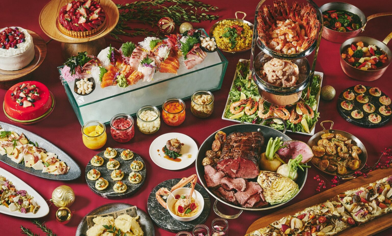 ヒルトン京都 12月5日(金)からフェスティブビュッフェ ~Festive Celebration~ を開催 ヒルトン京都 12月5日(金)からフェスティブビュッフェ ~Festive Celebration~ を開催