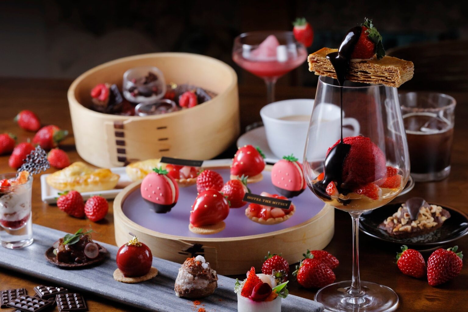 HOTEL THE MITSUI KYOTO「いちご＆チョコレートアフタヌーンティー」を開催 | 三井不動産リゾートマネジメント株式会社のプレスリリース