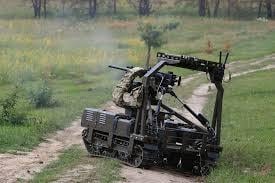 ウクライナ、機関銃搭載ロボットが単独で塹壕位置を1.5カ月間維持