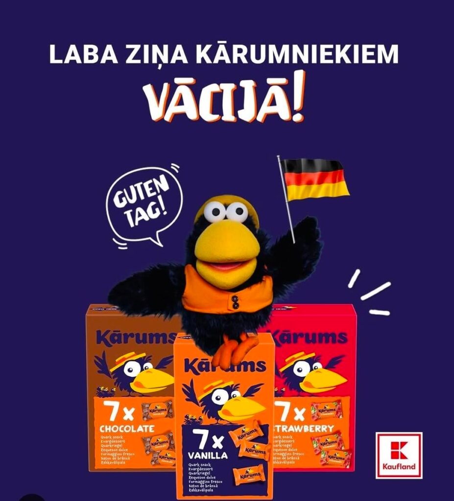 Kārums はドイツのカウフラントで 1 週間限定販売されます。需要が非常に高いので、恒久的に入手できることを願っています。 :)