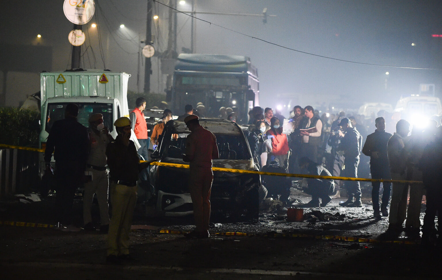 インド、10日の自爆攻撃の共謀者を逮捕-容疑者はカシミール出身 – Bloomberg インド、10日の自爆攻撃の共謀者を逮捕-容疑者はカシミール出身 - Bloomberg