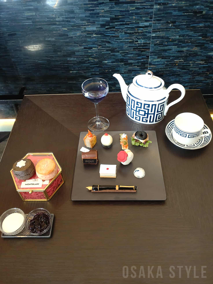 セントレジス アフタヌーンティー with モンブラン