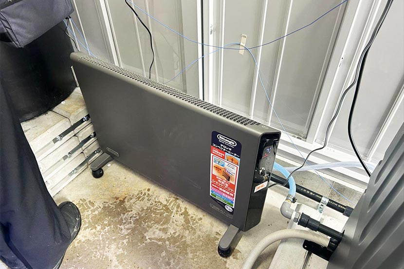 1日の生活用水を循環水で賄う。極寒の環境でも問題なく稼働