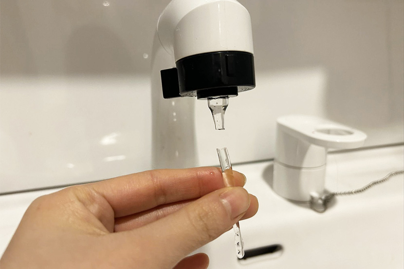 1日の生活用水を循環水で賄う。極寒の環境でも問題なく稼働