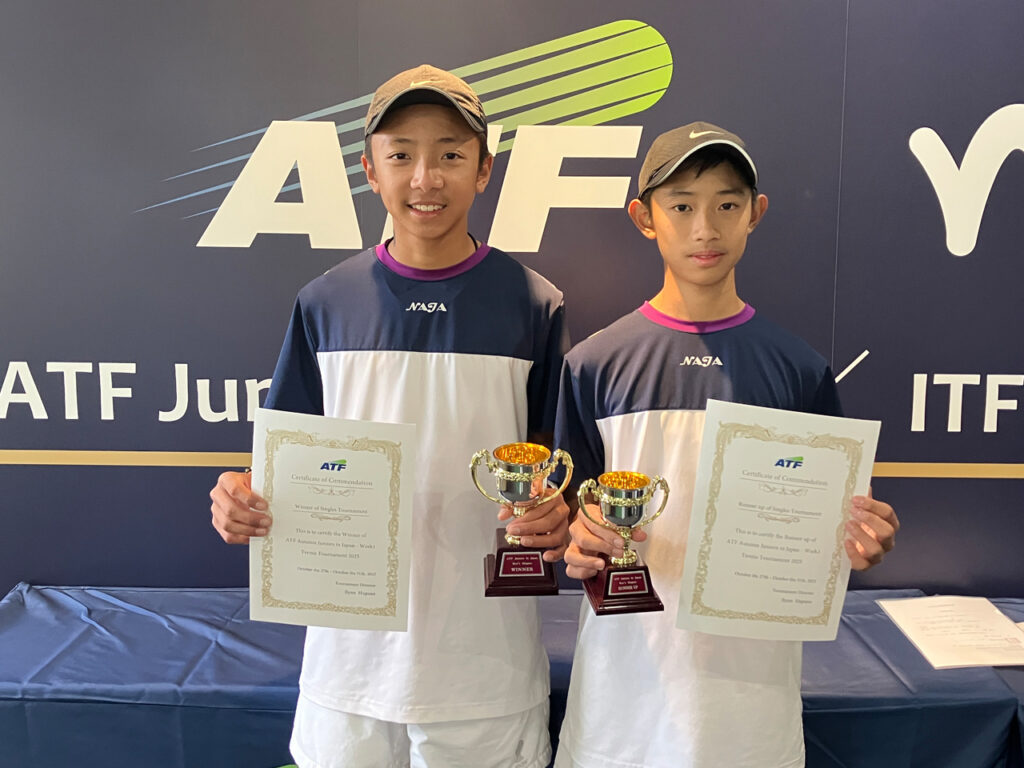 台湾勢が上位独占の男子はツェン・イェン チアが単複2冠 [ATF Autumn Juniors in Japan - week1／テニス]（テニスマガジンONLINE）