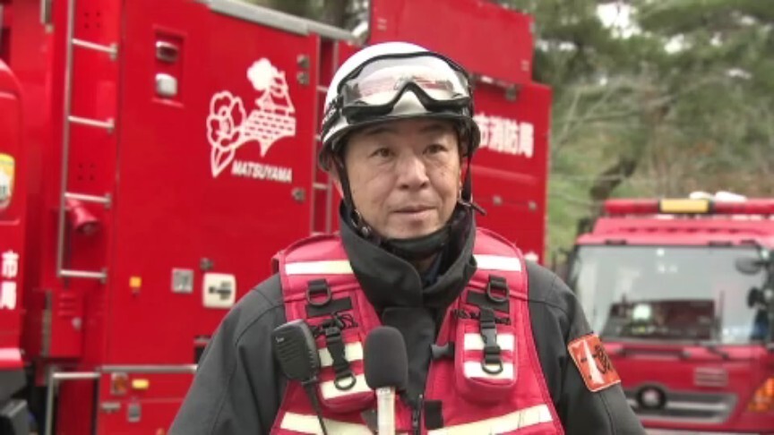 「たばこの投げ捨ては厳禁」大規模林野火災の対応訓練 秋季全国開催予防運動 愛媛（あいテレビ） - Yahoo!ニュース