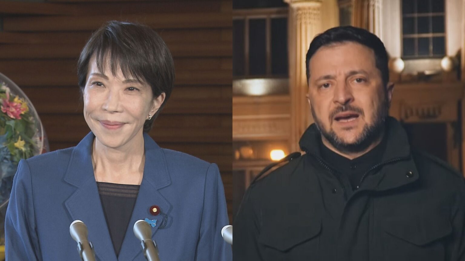 【速報】高市総理がゼレンスキー大統領と電話会談　ウクライナ支援の継続を伝達　ゼレンスキー氏は高市総理のウクライナ訪問を招待（TBS NEWS DIG Powered by JNN）