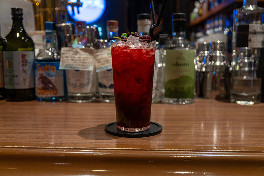 ハスカップのモヒート