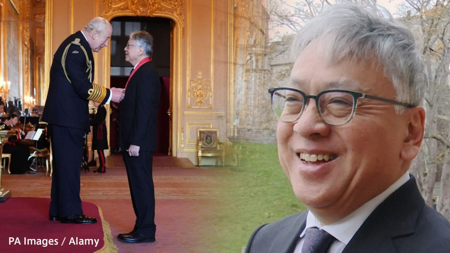 ベッカムさんに「フリーキックが上手い」　英国勲章授与のノーベル賞作家カズオ・イシグロさん　単独取材で明かすチャールズ国王との“意外な会話”（TBS NEWS DIG Powered by JNN）