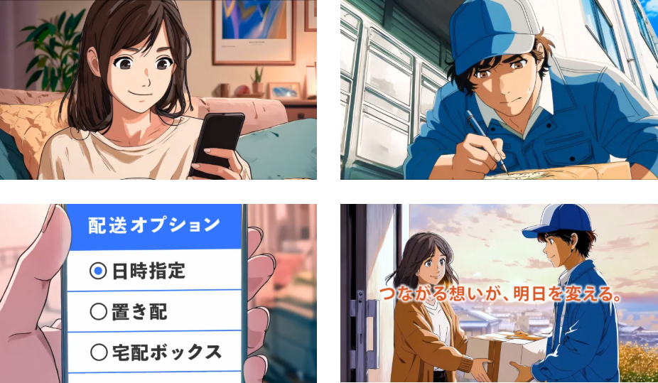 20251121saitama - 埼玉県／再配達削減を呼び掛けるショートアニメーション公開