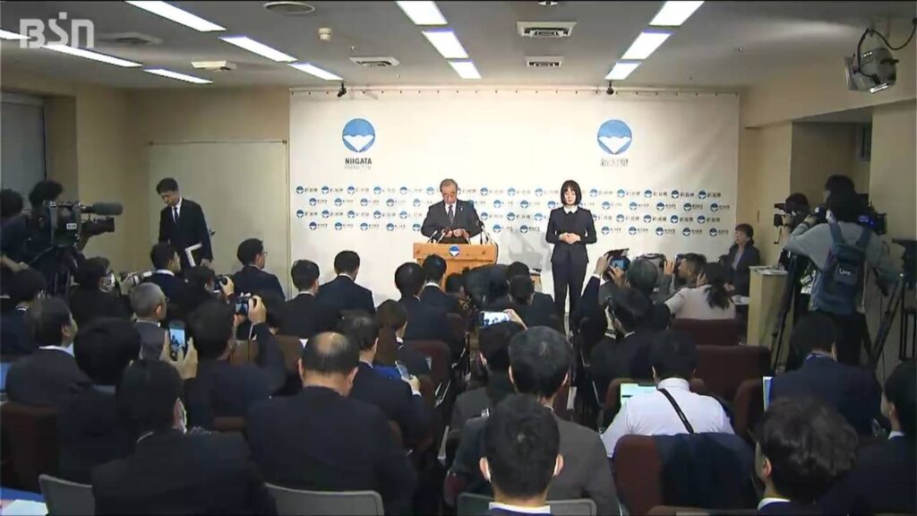 主要会派が党議【柏崎刈羽原発 再稼働】県議会で『信を問う』とした知事を自民は信任する方向　新潟県（ＢＳＮ新潟放送） - Yahoo!ニュース