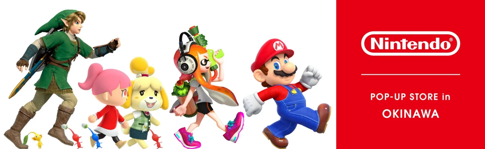Nintendo POP-UP STORE in OKINAWAのキービジュアル