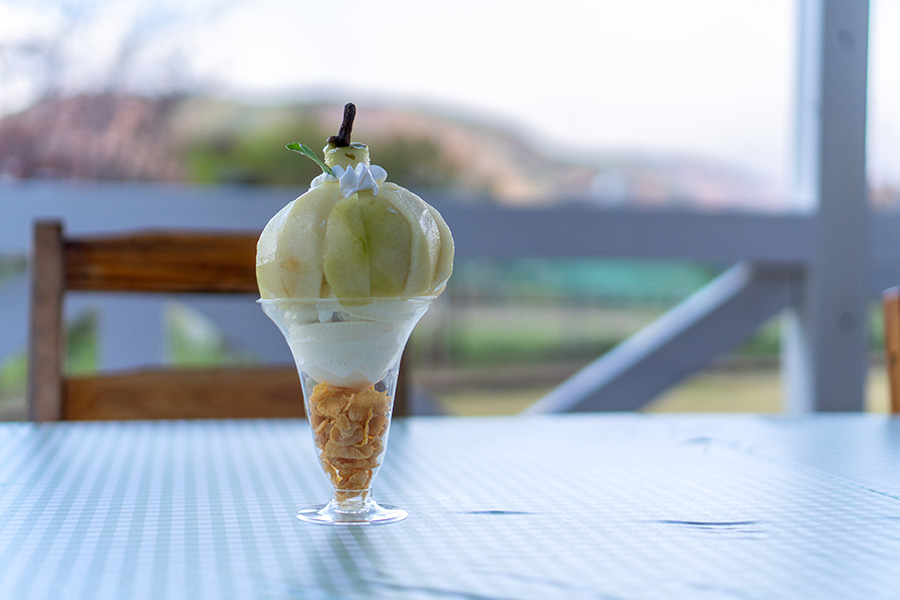 ラフランスパフェ