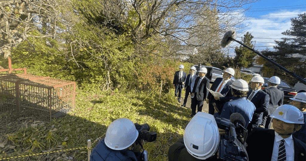 小林 鷹之 政務調査会長ら、秋田県でのクマ被害状況を視察 | 政策 | ニュース