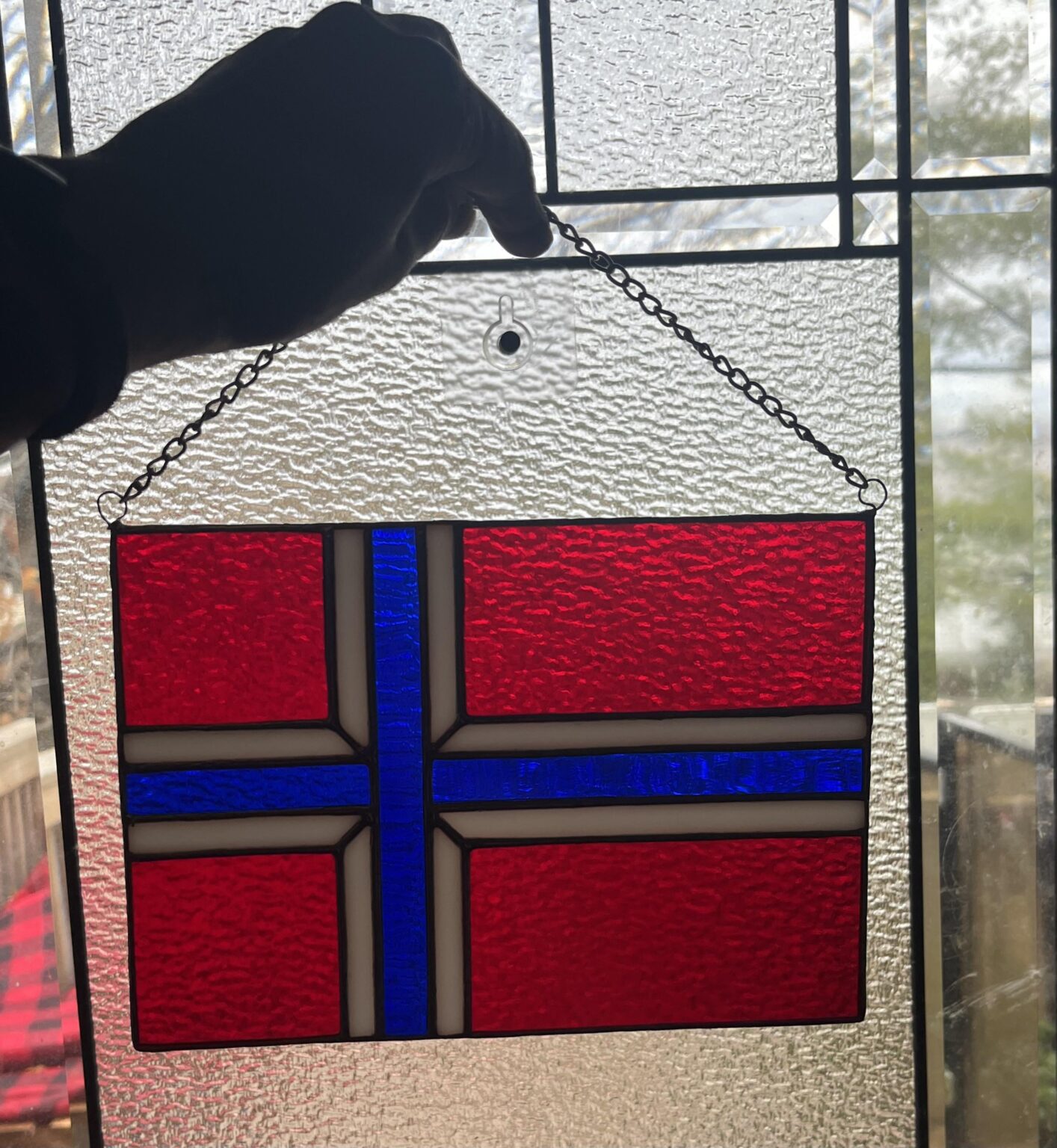 ノルゲフラッグステンドグラス