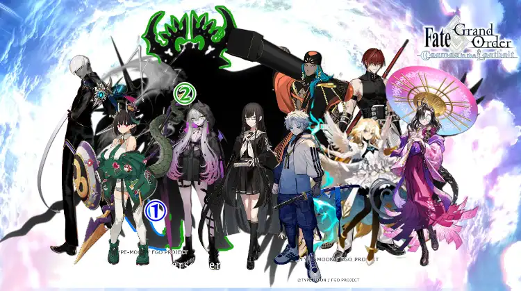 FGOシルエットベース_2025_9月24日_原田左之助・藤堂平助追加