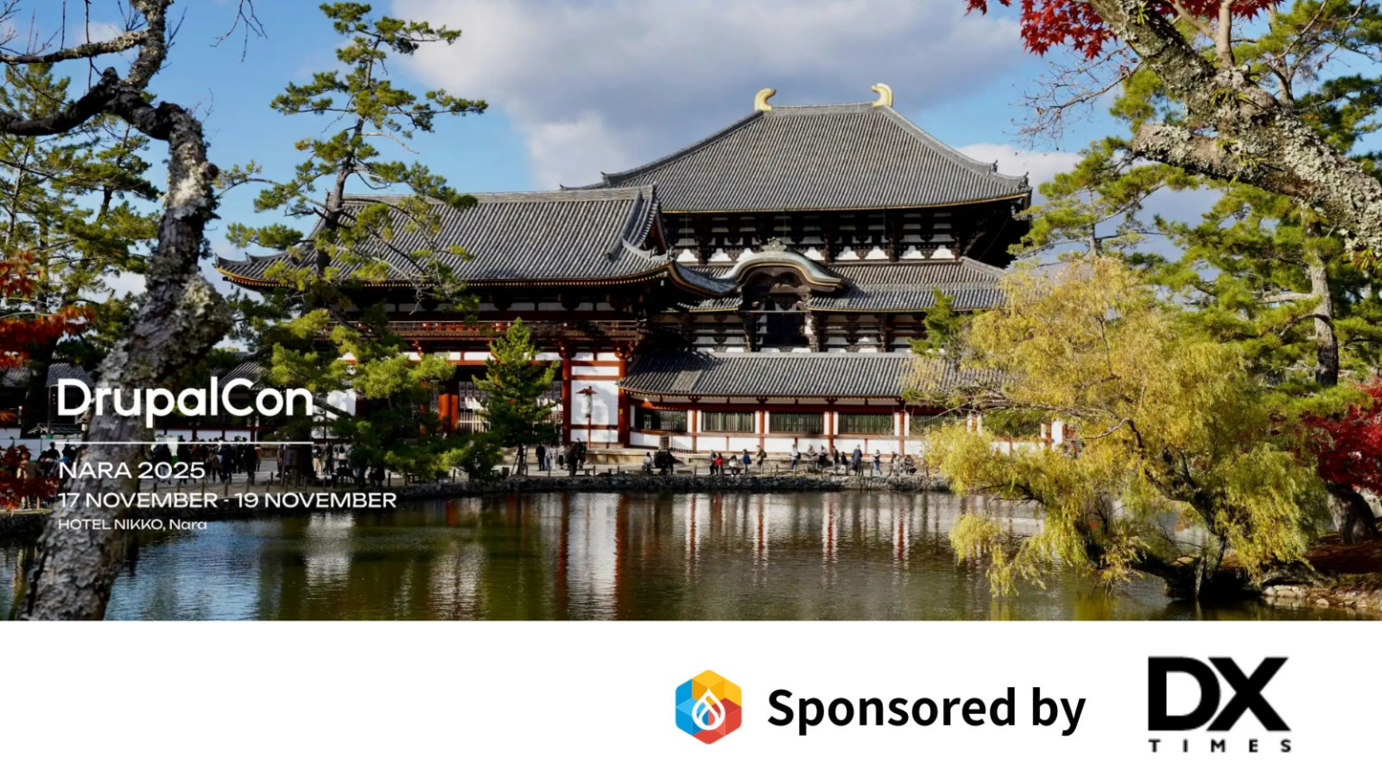 DXTimes、DrupalCon Nara 2025のメディアスポンサーに就任〜DX推進とDrupalコミュニティの架け橋へ〜 | ジェネロ株式会社のプレスリリース