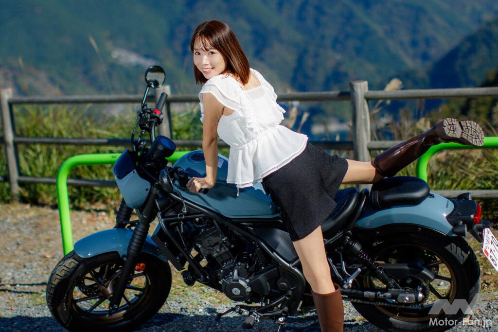 BIKES美人図鑑 山口ミカ Mika Yamaguchi HONDA Rebel 