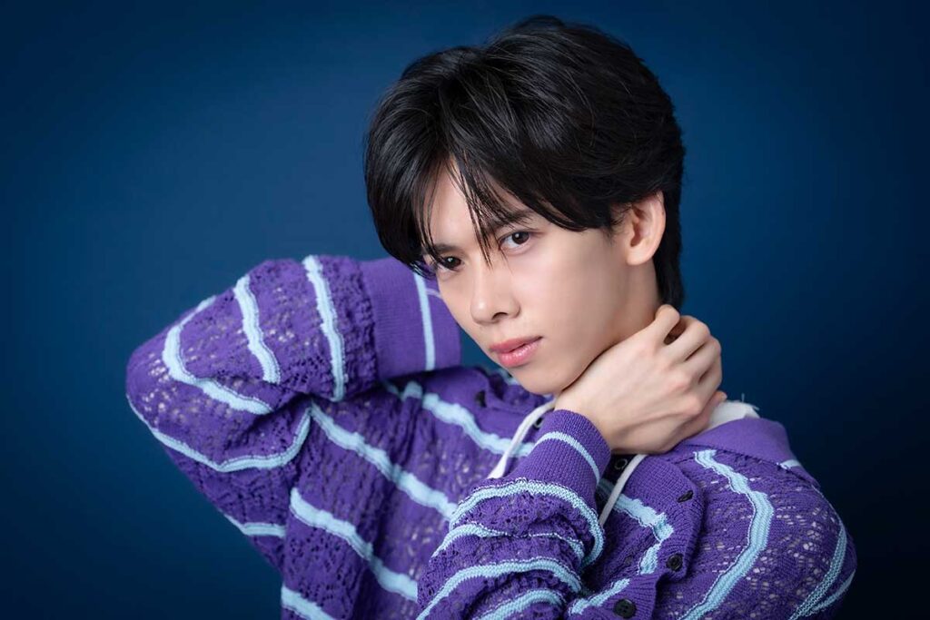 超特急3号車、メインダンサー、ガリガリ担当のリョウガ【写真：藤岡雅樹】