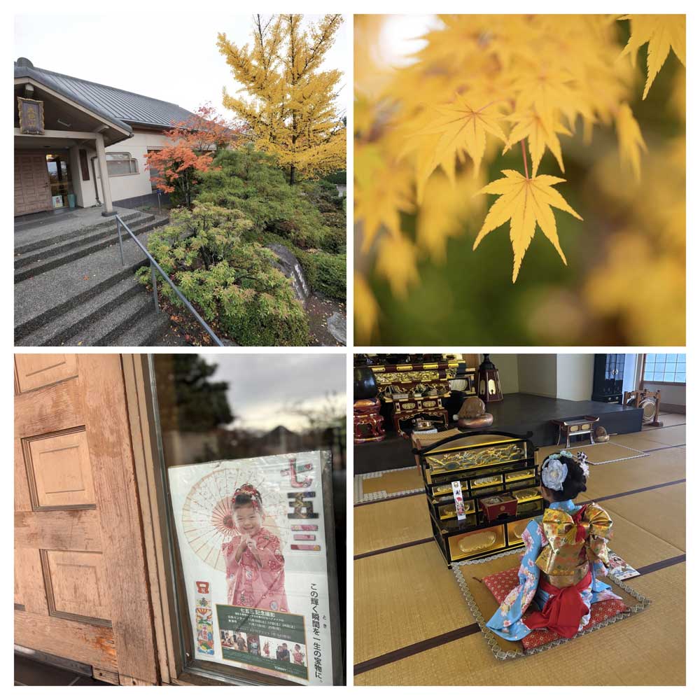 コキットラム市にある東漸寺でのお祝い　コナともこ