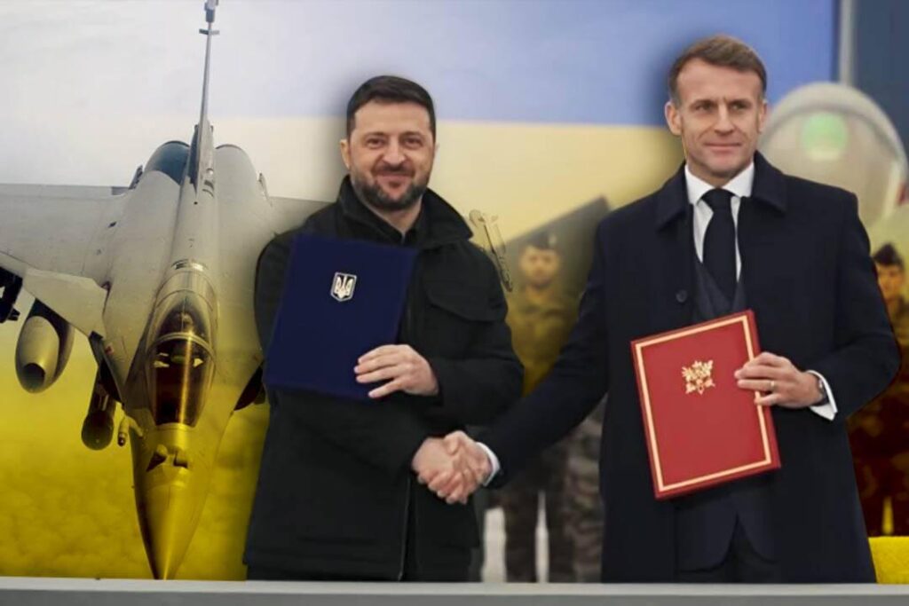 ゼレンスキー大統領とマクロン大統領はウクライナ防衛を強化する宣言に署名した。キエフは、フランスのラファール戦闘機100機と防空システムおよび無人機を歴史的な発注を行った。これはウクライナの長期的な安全保障を大きく強化するものである。