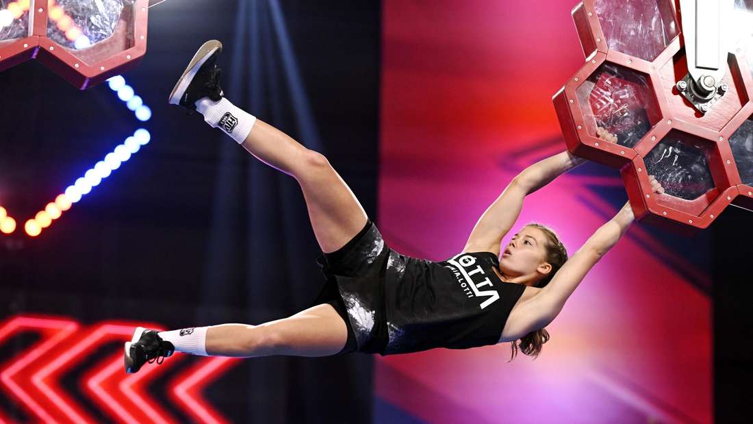 Lotta Kokemohr war die beste Athletin im Hangel-Special „Der direkte Weg ins Finale“ bei „Ninja Warrior“.