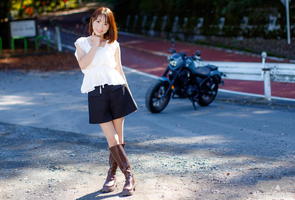 BIKES美人図鑑 山口ミカ Mika Yamaguchi HONDA Rebel 