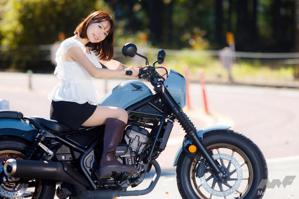 BIKES美人図鑑 山口ミカ Mika Yamaguchi HONDA Rebel 