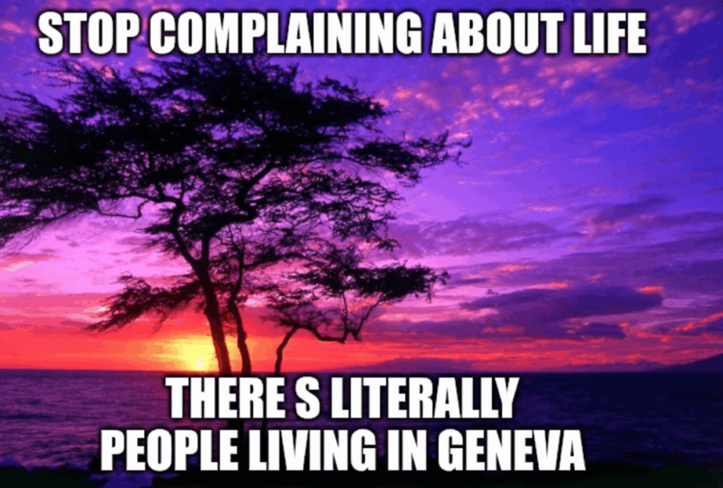 文句を言うのはやめてください