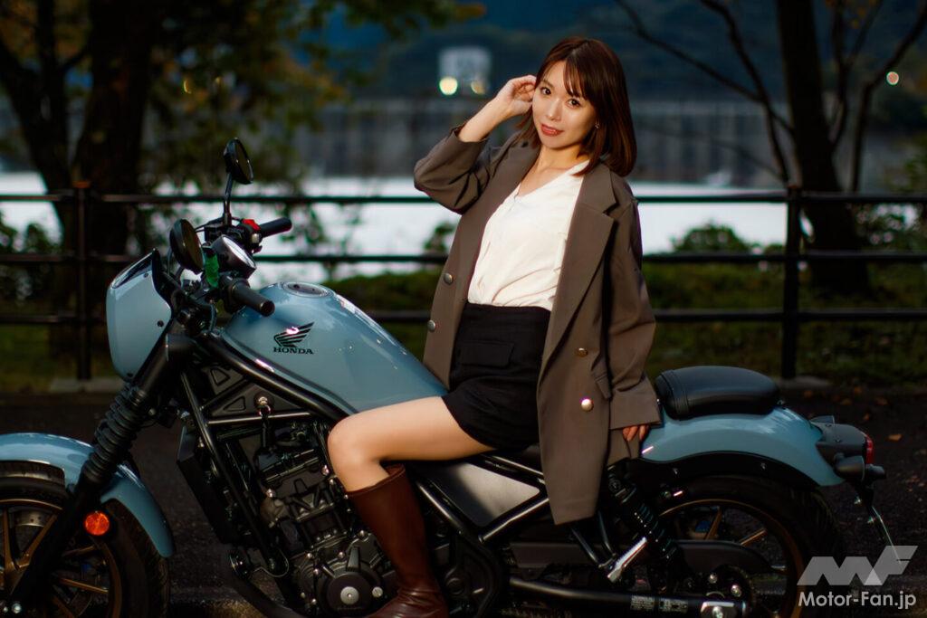 BIKES美人図鑑 山口ミカ Mika Yamaguchi HONDA Rebel 
