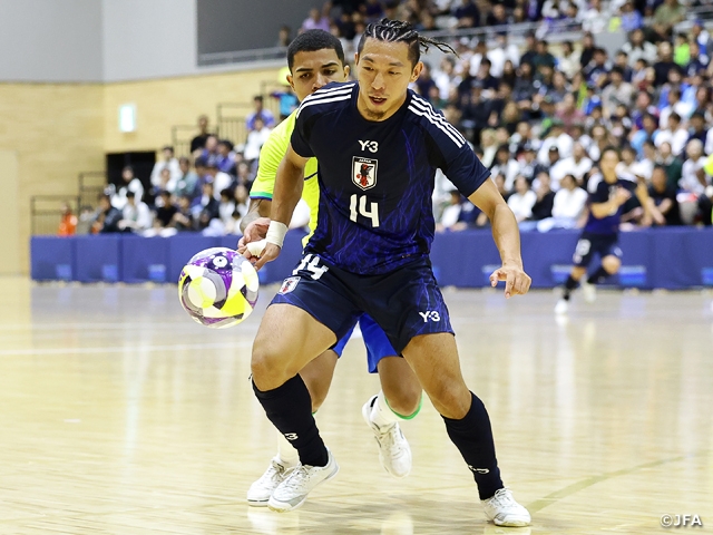 【Match Report】フットサル日本代表、3点差から追い上げるもブラジルに2-3で敗戦 国際親善試合