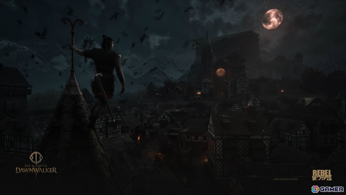 14世紀ヨーロッパを舞台に昼は人間、夜は吸血鬼として生きるダークファンタジーアクションRPG「The Blood of Dawnwalker」が発表！の画像