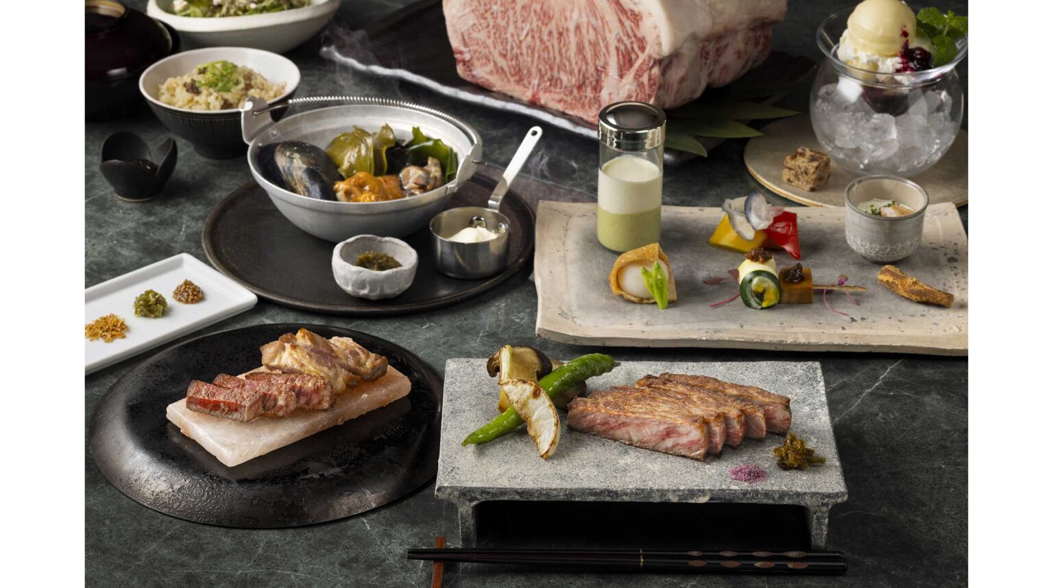 【コートヤード・バイ・マリオット 新大阪ステーション】シェフが出会った岩手県の魅力を、鉄板の上で表現する冬の特別コース Around Japan vol.26「Discover Iwate」を発売