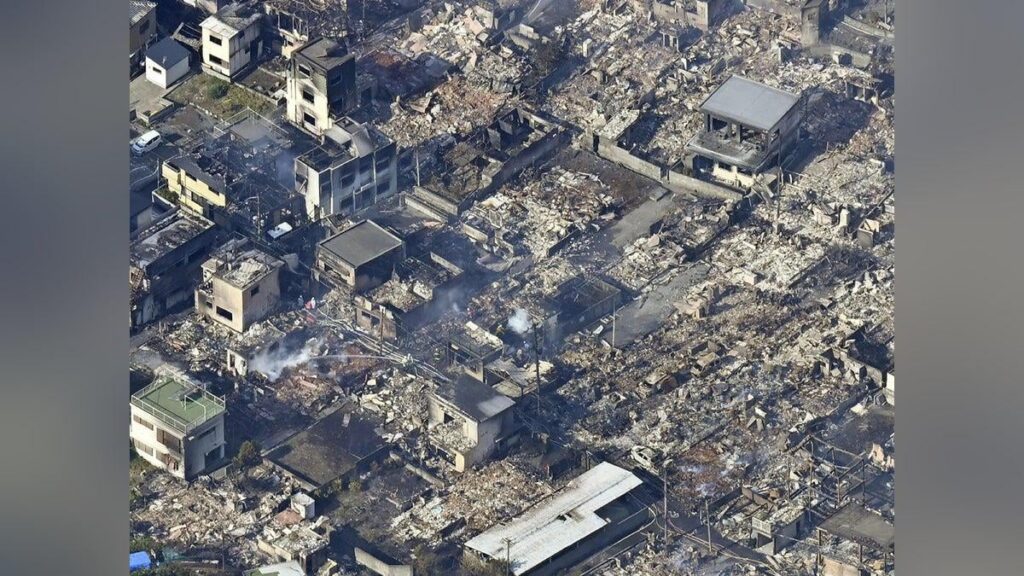 大分市の大規模火災は１７０棟以上に延焼し鎮火めどたたず…山林や無人島にも飛び火、知事「全消防力を動員」