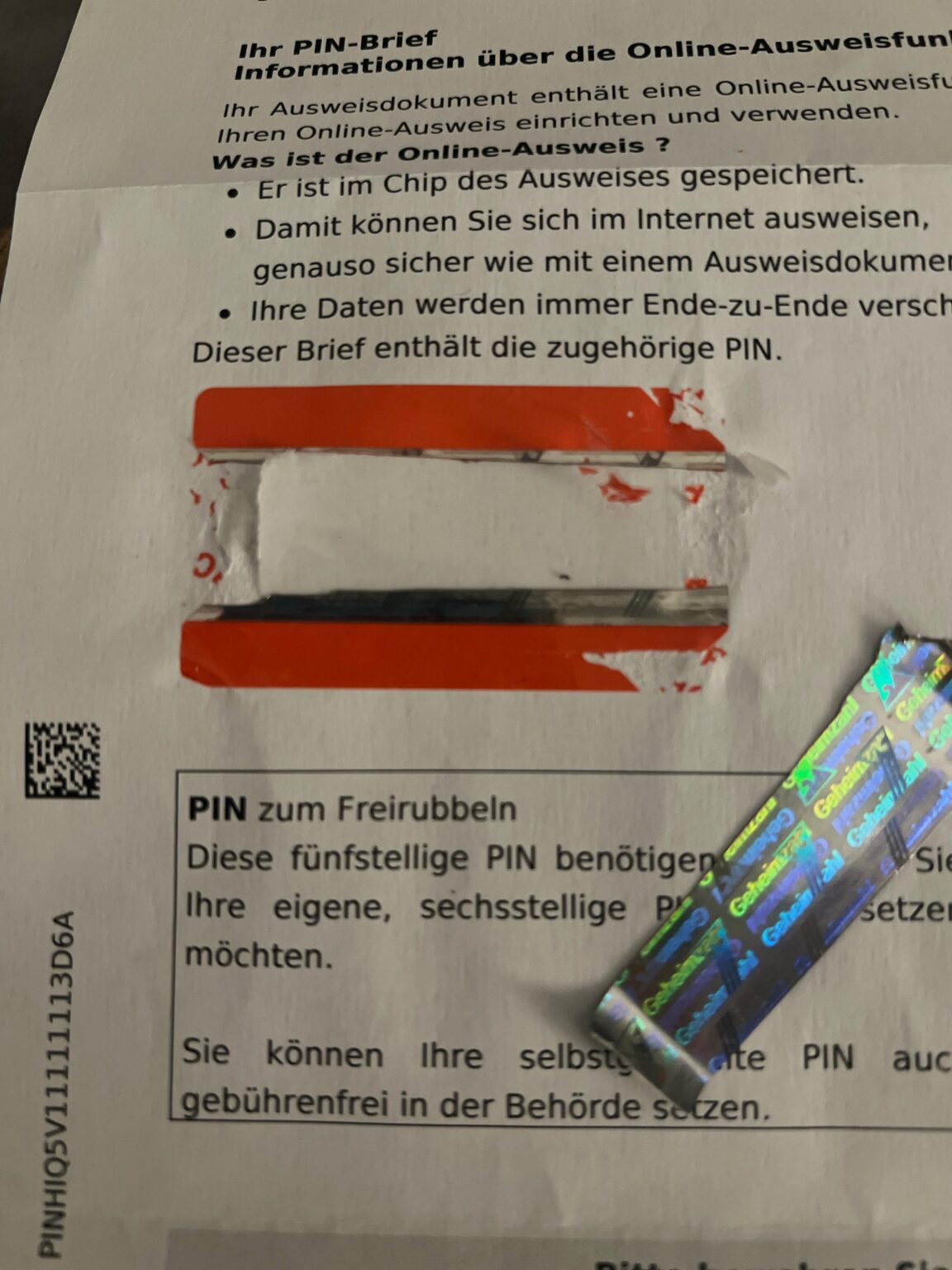 これのPINを確認するにはどうすればよいですか??