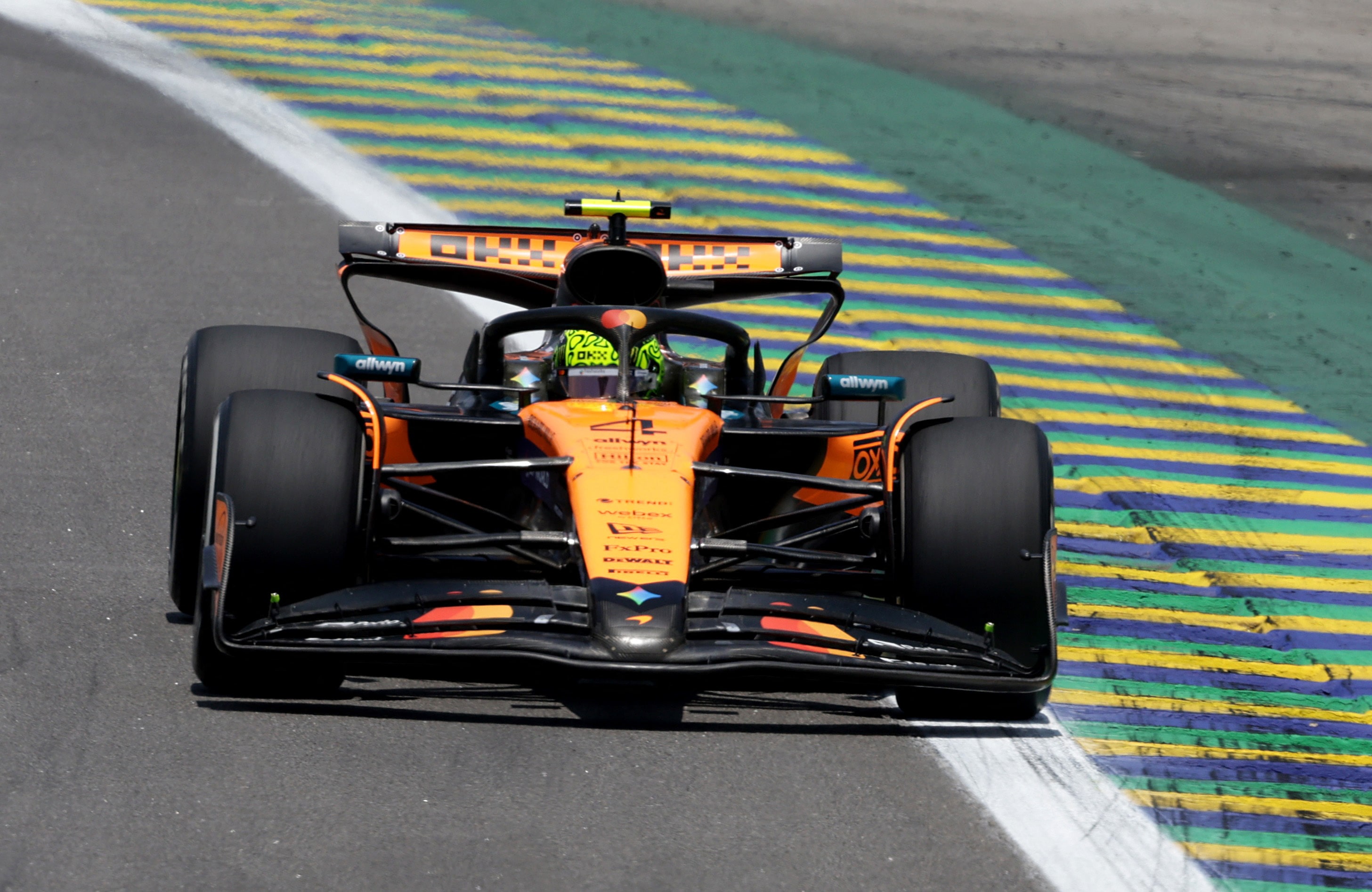 Ｆ１＝ブラジルＧＰスプリント予選、ノリスがＰＰ獲得　角田18番手
