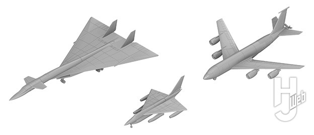 アメリカ空軍機セット7
