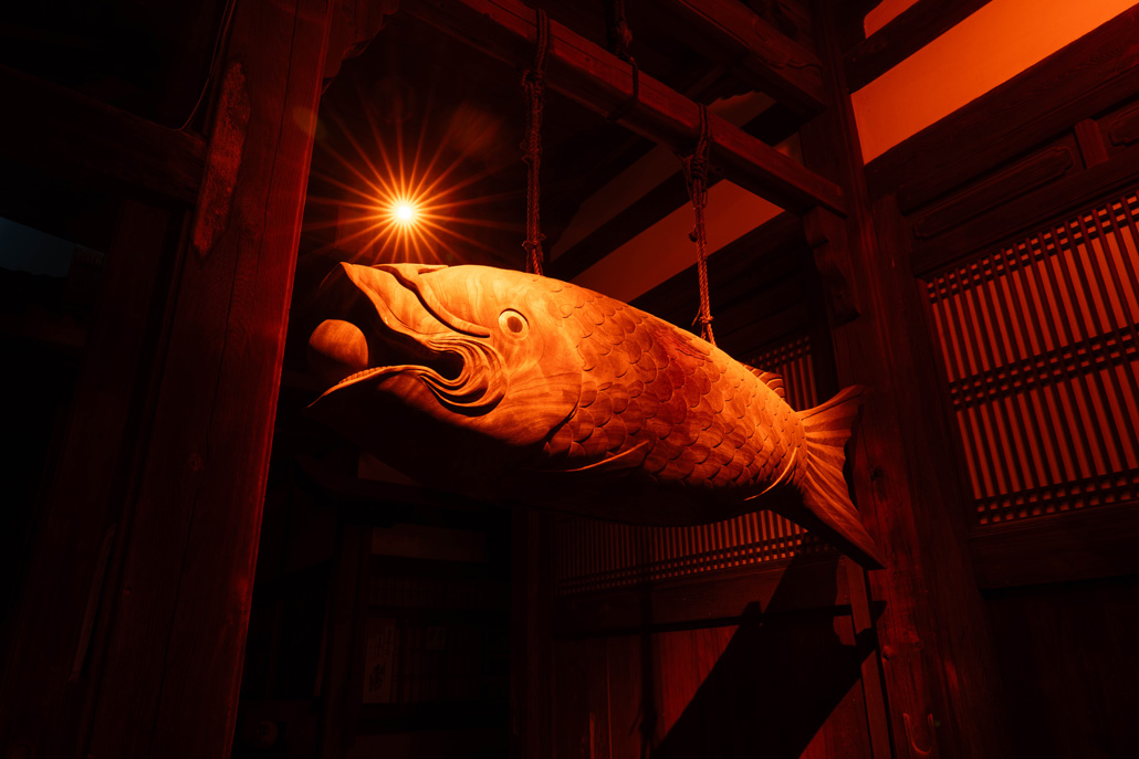 萬福寺 特別拝観＆光のアートインスタレーション開催時の開梆の画像