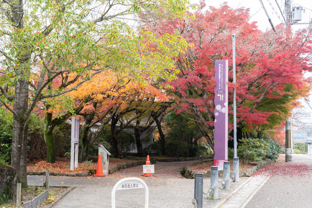 宇治市源氏物語ミュージアム入口の画像
