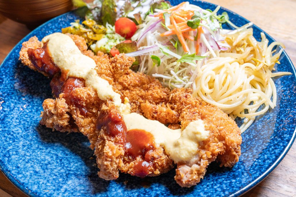 CAFE＆DINING UP　チキンカツタルタル定食の画像２