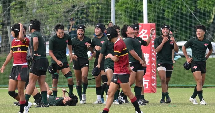 コザが8年ぶり花園へ　全国高校ラグビー沖縄県予選決勝　名護を8－7で下す