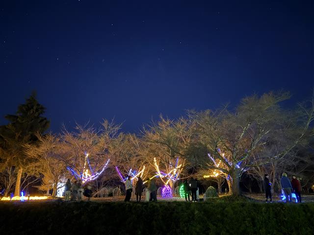 原村 星空のイルミネーション2025