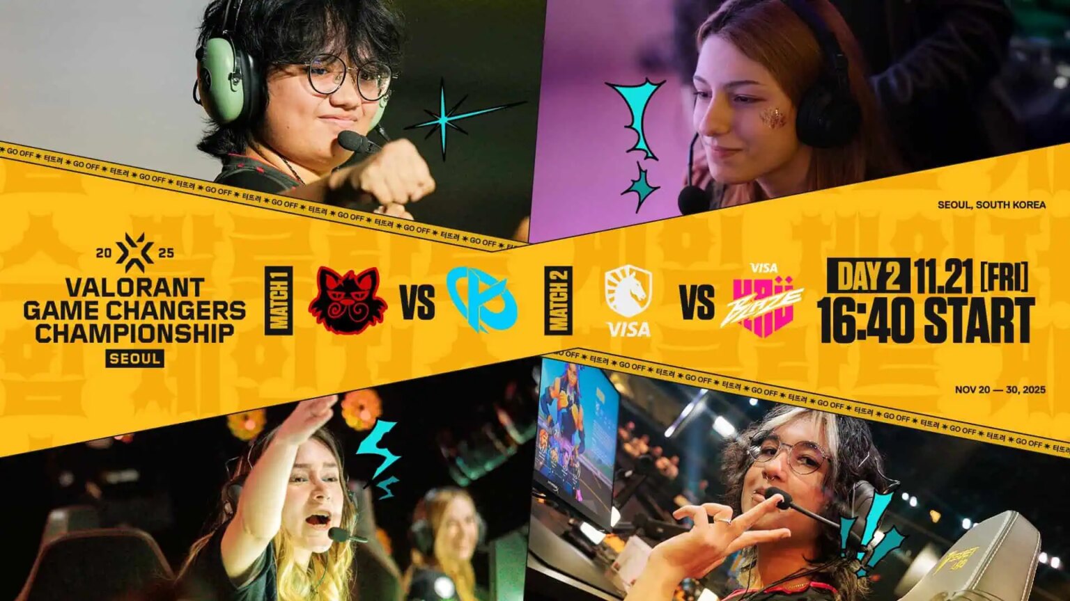 「VCT Game Changers Championship 2025」Day2 – Karmine Corp GCがXipto GCに2-0で勝利、Team Liquid BrazilがKRÜ Blazeを2-0で下す