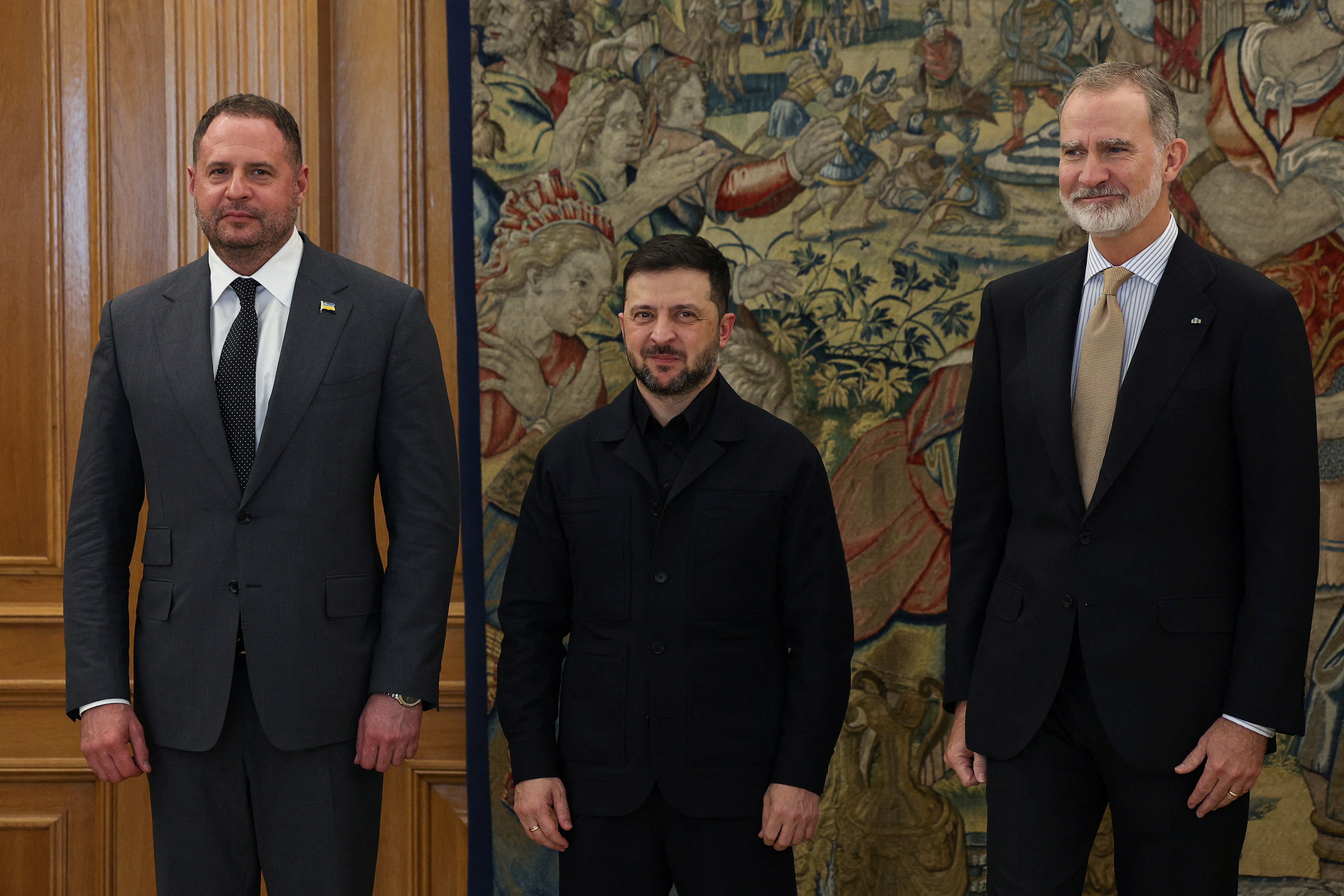 スペイン、9.4億ドルのウクライナ支援表明　ゼレンスキー氏が訪問