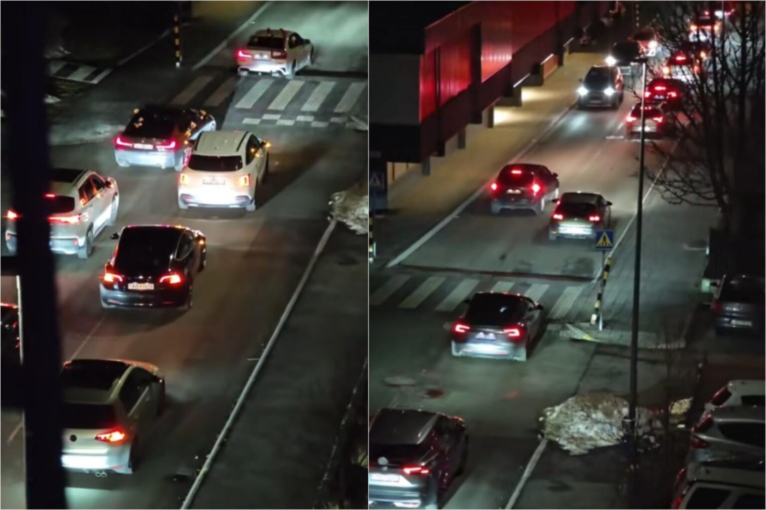 アイスランドで渋滞を避けてドライブ